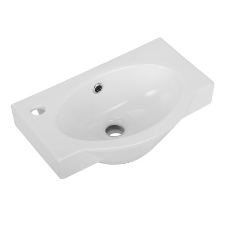 Раковина-мини Santek Форум 45 см левая подвесная белая (1.WH11.0.542) v студенческий юридический форум сборник докладов и тезисов выступлений участников