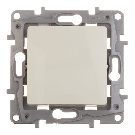 Переключатель Legrand Etika одноклавишный встраиваемый слоновая кость (672309/672349)