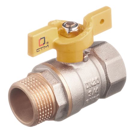 Кран шаровой газовый СТМ 3/4 ВР(г) х 3/4 НР(ш) бабочка 2 шт m10 m12 m14 m16 m20 шестиугольная шлицевая гайка для 50cc 250cc atv kart внедорожника квадроцикла заднего моста детали с шаровой головкой