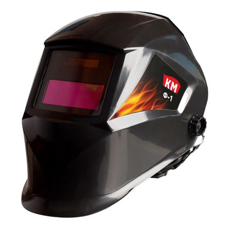 Маска сварщика КМ Ф1 9-11 DIN хамелеон 90х35 мм (Ф1) автоматическая сварочная маска trusoxin