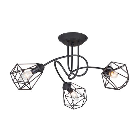 Люстра потолочная Vitaluce V4930 E14 120 Вт 6 кв.м (V4930-1/3PL) люстра потолочная vitaluce v4188 e27 480 вт 24 кв м v4188 9 8pl