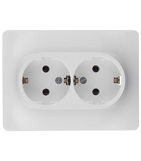 Розетка Systeme Electric Glossa встраиваемая белая (GSL000124) карбюратор 715473 подходит для briggs stratton 715473 138432 138437 138462 карбюратор для газонокосилки карбюратор карбюратор