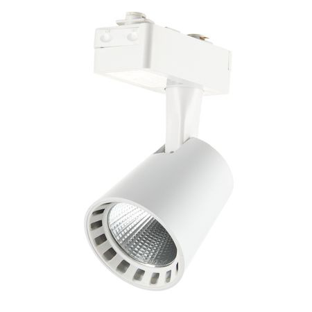 Светодиодный трековый светильник однофазный Arte Lamp Atillo 4000К 15 Вт белый (A2315PL-1WH) светильник трековый arte lamp lineetta led 20вт 1250лм 4000к алюминий белый