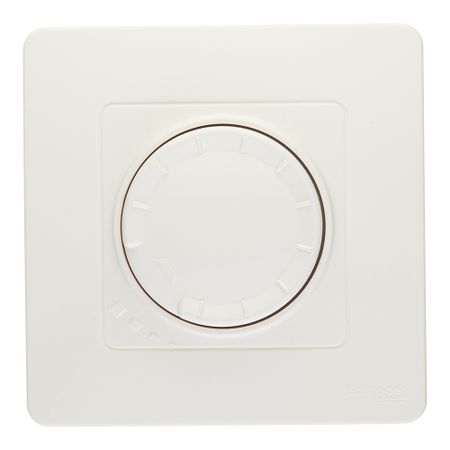 Диммер Systeme Electric Blanca встраиваемый молочный поворотно-нажимной (BLNSS040012)