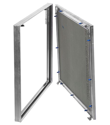 Люк ревизионный под плитку Хаммер Гиппократ-П алюминиевый 600х600 мм скрытый нажимной крис хаммер выстрелы на пустоши