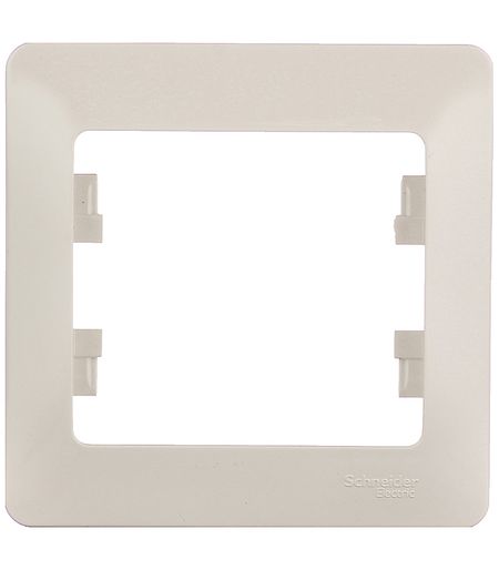 Рамка Systeme Electric Glossa oдноместная бежевая (GSL000201)