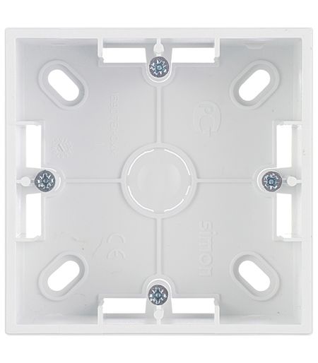 Коробка монтажная Simon 15 накладная белая (1590751-030)