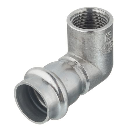 Угол VALTEC (VTi.952.I.002204) 90° 22 мм х 1/2 ВР нержавеющая сталь угол valtec vti 959 i 001515 45° 15 мм вв нержавеющая