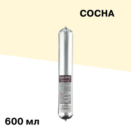 Герметик шовный для дерева Eurotex сосна 600 мл