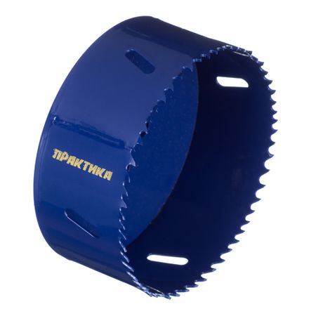 Коронка биметаллическая Практика (036-070) универсальная d102 мм коронка по дереву fit 89мм