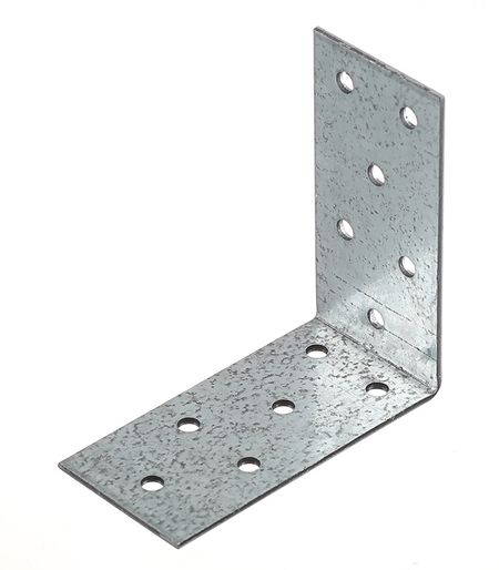 Уголок соединительный оцинкованный 80х80х40х2 мм уголок соединительный 40x40x40мм белый