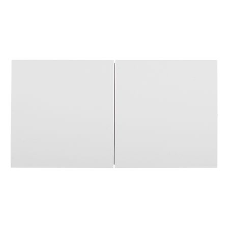 Розетка Systeme Electric AtlasDesign встраиваемая белая со шторками со сдвижными крышками (ATN000128)