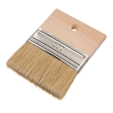 Кисть плоская смешанная щетина без ручки Wenzo 100х14 мм для красок на любой основе