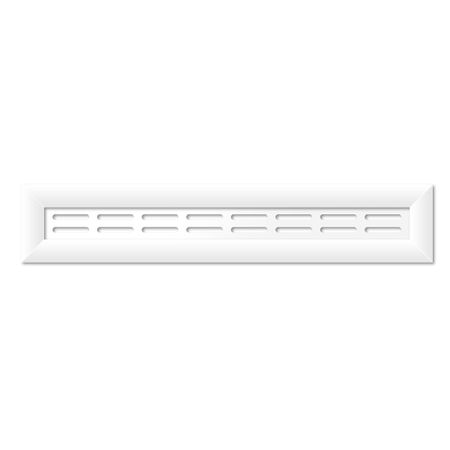 Крышка для экрана радиатора 900х170 мм универсальная белая