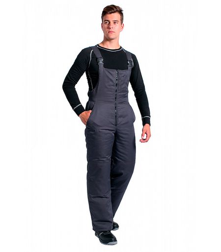 Полукомбинезон рабочий утепленный Delta Plus Фаворит 56-58 рост 182-188 см серый ежедневник дат 2026г а5 176л 140x200 мм shadow серый иск кожа интегр переплет тонир блок карман шелкография обрез 2 ляссе скругл углы