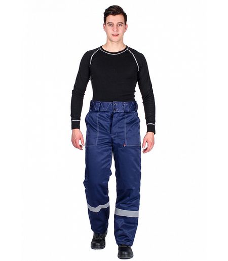 Брюки рабочие утепленные Delta Plus Экспертный-Люкс 48-50 рост 182-188 см синие полусапоги зимние для мальчика memo колорадо синие