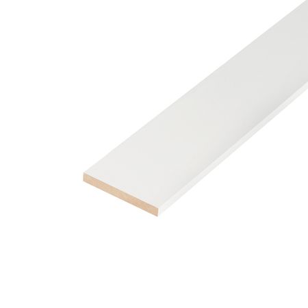 Наличник 70х8х2150 мм финишпленка белый прямой (1 шт.)