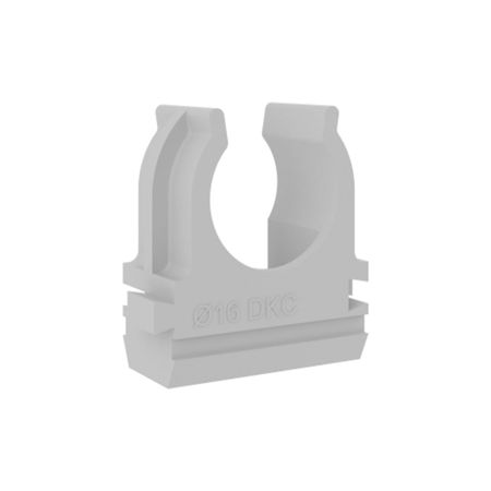 Крепеж-клипса для труб 16 мм DKC серая (100 шт.) (51016) вложить и получить как не потерять деньги в проекте
