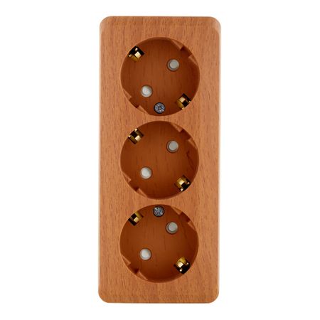 Розетка Systeme Electric Этюд накладная бук со шторками (PA16-012T)