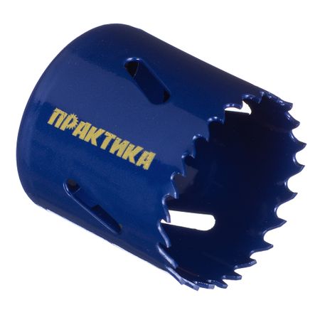 Коронка биметаллическая Практика (035-981) универсальная d44 мм коронка по дереву fit 89мм