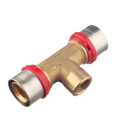 Тройник Tiemme 32(пресс) х 1/2 ВР(г) х 32(пресс) быстрозакручивающаяся стопорная гайка 4–14 мм трубка из нержавеющей стали ss 304 фитинги для труб с внутренней резьбой 1 8 1 4 3 8 1 2 m10x1 m14x1 5