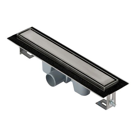 Лоток душевой АНИ пласт Мол с комбинированным затвором 62х450 мм d50 мм цельнометаллический (TLZ2045) лоток горизонтальный s wing пластиковый