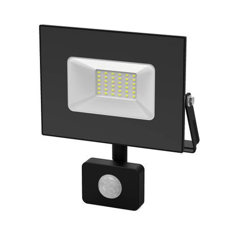 Прожектор светодиодный Gauss Elementary-S ДО-10 6500К 10 Вт IP65 с датчиком движения черный hegehe cob светодиодная лента с датчиком движения 5в 320led м 0 5 1 2 3 4 5 м