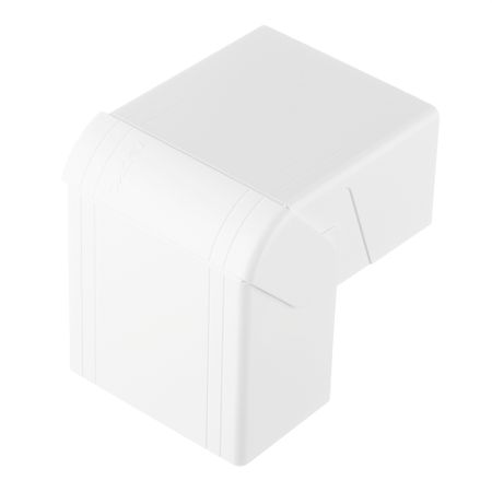 Угол внешний изменяемый для кабель-канала DKC 100х60 мм белый (01713)