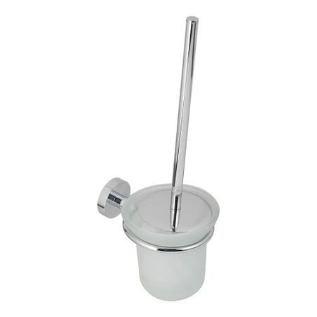 Ершик для унитаза Fora Long подвесной стекло/металл хром (L020G/995)