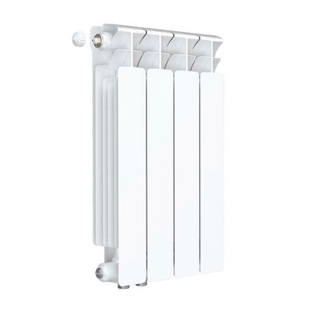 Радиатор биметаллический Rifar Base Ventil 500 мм 4 секции 3/4 нижнее левое подключение белый семейный кодекс российской федерации практический комментарий с учетом последних изменений в законодательстве