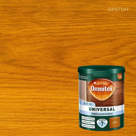 Антисептик Pinotex Universal 2 в 1 декоративный для дерева орегон 0,9 л