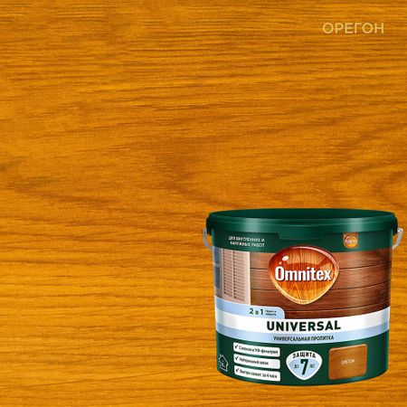 Антисептик Pinotex Universal 2 в 1 декоративный для дерева орегон 2,5 л