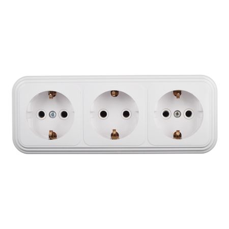 Розетка Svet накладная белая (0215-00821)