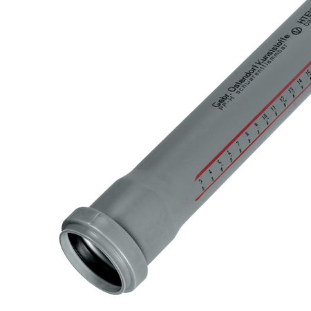 Труба канализационная Ostendorf HTEM d50x250 мм пластиковая для внутренней канализации (112010) труба для внутренней канализации ostendorf 40х250мм