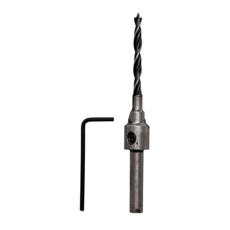 Сверло по дереву Vira 5х120 мм конфирмат для мебельной стяжки 7х70 мм с зенкером (552770)