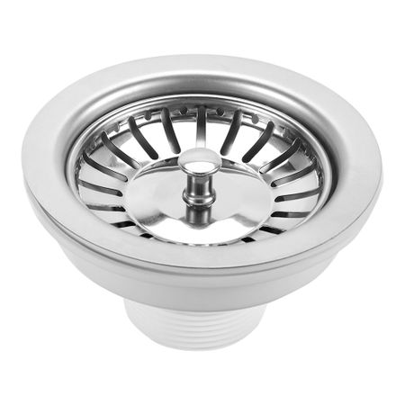 Выпуск для мойки Wirquin 3 1/2 нержавеющая сталь (30717335) выпуск для мойки wirquin 90мм 3 1 2 нерж   прямоуг перелив