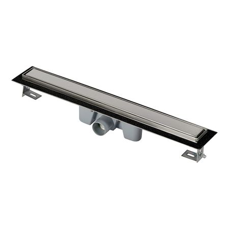 Лоток душевой АНИ пласт Мол с комбинированным затвором 62х650 мм d50 мм цельнометаллический (TLZ2065) лоток горизонтальный s wing пластиковый