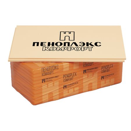 Экструдированный пенополистирол Пеноплэкс Комфорт 100х585х1185 мм пенополистирол пеноплэкс теплекс 1185х585х50мм