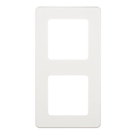 Рамка Legrand Inspiria двухместная белая (673940)