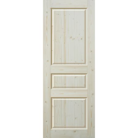 Дверь межкомнатная 3Ф-2 600х2000 мм массив без покрытия глухая