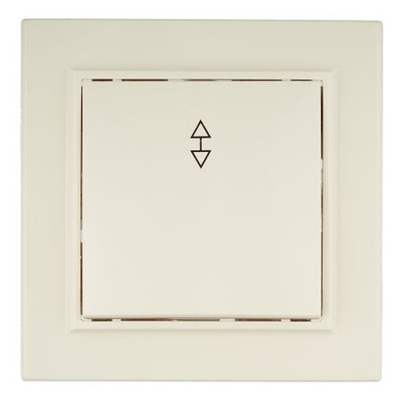 Переключатель EKF Минск одноклавишный встраиваемый бежевый (ERV10-025-20)