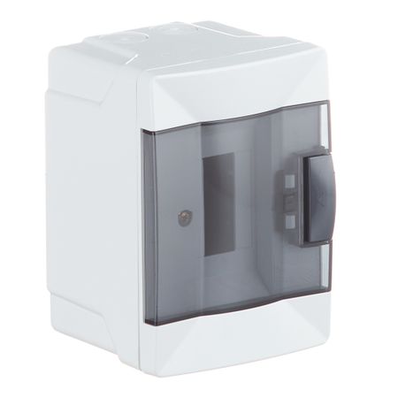 Щит распределительный навесной Makel ЩРН-П-2 пластиковый IP40 140х100х92 мм 2 модуля белый