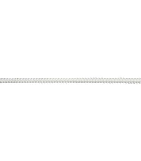 Шнур плетеный полипропиленовый 8 прядей белый d1,7 мм 20 м для жалюзи