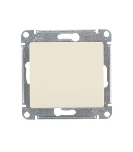 Переключатель Systeme Electric Glossa одноклавишный встраиваемый бежевый (GSL000261)