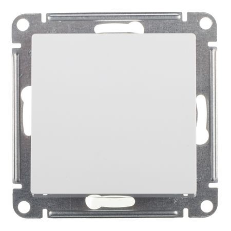 Выключатель Systeme Electric AtlasDesign одноклавишный встраиваемый белый (ATN000111)