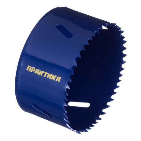 Коронка биметаллическая Практика (036-056) универсальная d83 мм коронка твердосплавная практика 152мм универсальная