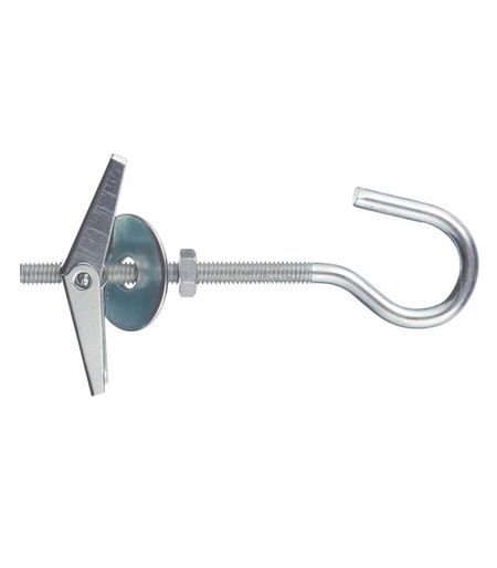 Дюбель складной пружинный L-образный крюк M4 100x14 мм (1 шт.) ангельские крылья для костюма хэллоуин xr partyday