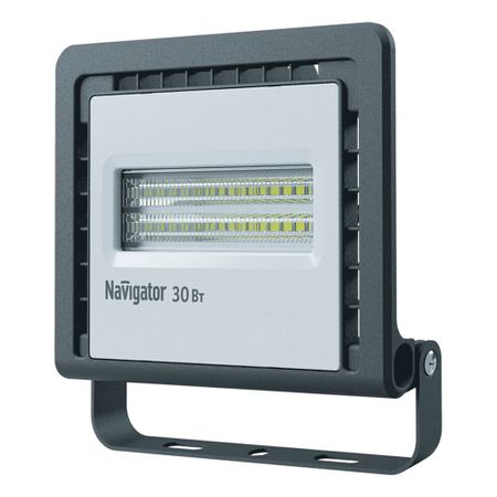 Прожектор светодиодный Navigator ДО-30 4000К 30 Вт IP65 черный электрогирлянда новогодняя reason app 2400 led 200 вт 300х200 см для улицы со стартовым шнуром