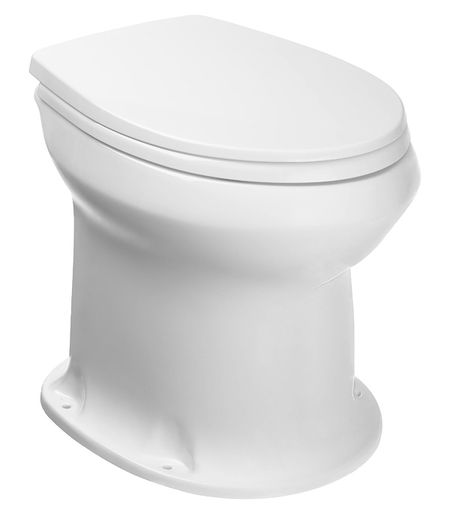 Унитаз Оскольская керамика Дачный с вертикальным выпуском с сиденьем пластик (3677)