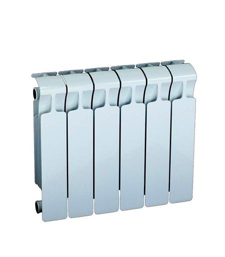 Радиатор биметаллический Rifar Monolit 350 мм 6 секций 3/4 боковое подключение белый